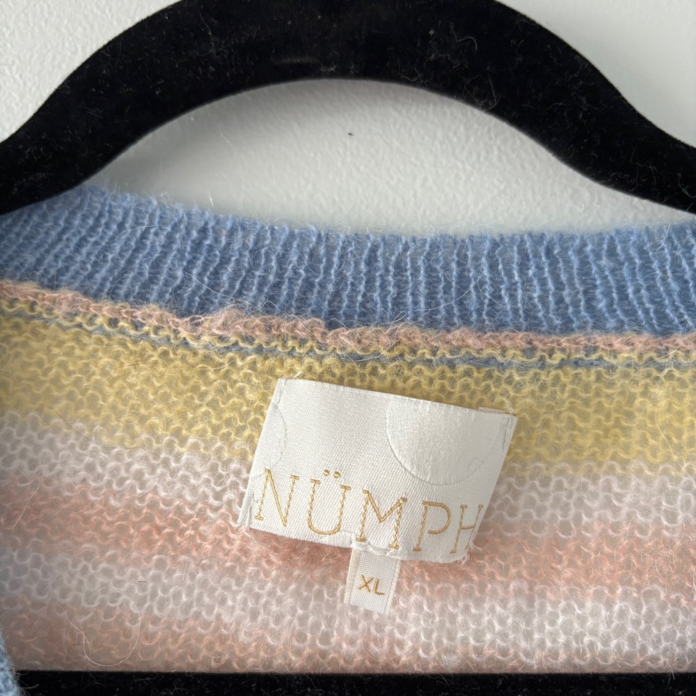 Numph Copenhagen Patchwork Lightweight Sweater - image 2